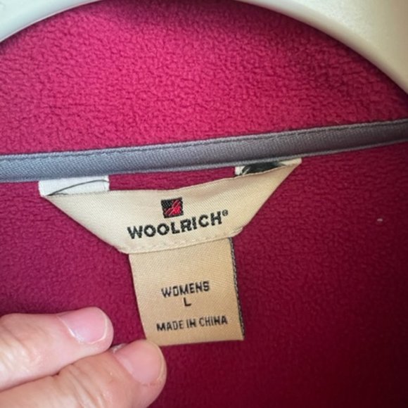 Woolrich Fleece Lined Full Zip Jacket - Picture 3 of 4